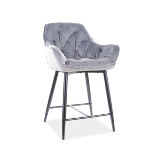 Pusinė baro kėdė Karsten H-2 (Velvetas)